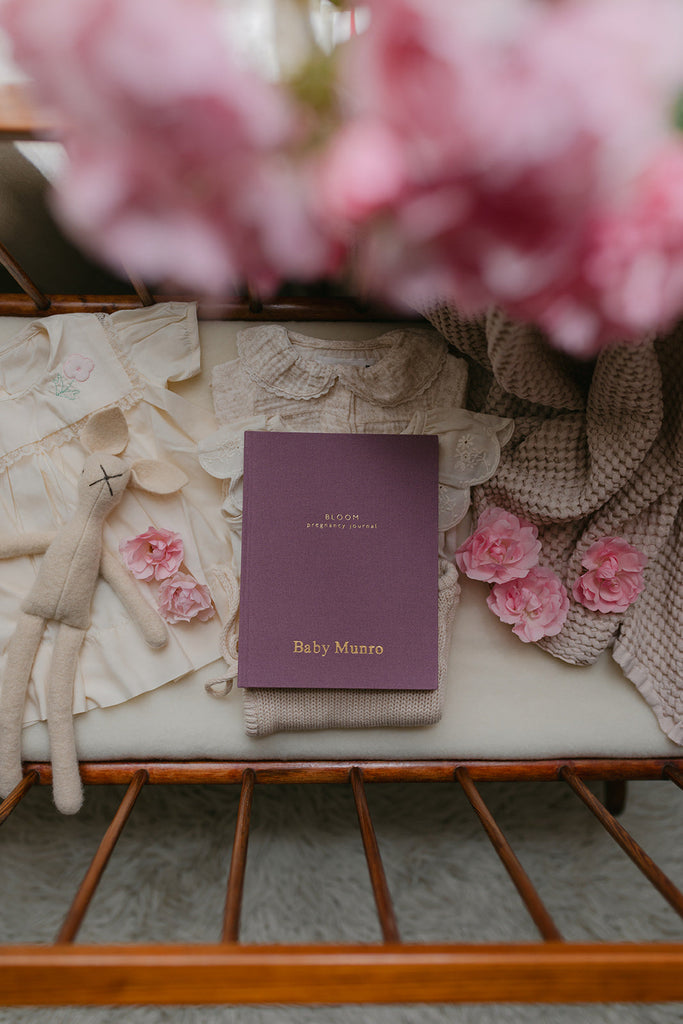 Bloom | My Pregnancy Story | a Memory Book for Your Pregnancy Journey Journal meminio   