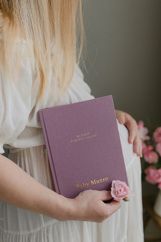 Bloom | My Pregnancy Story | a Memory Book for Your Pregnancy Journey Journal meminio   