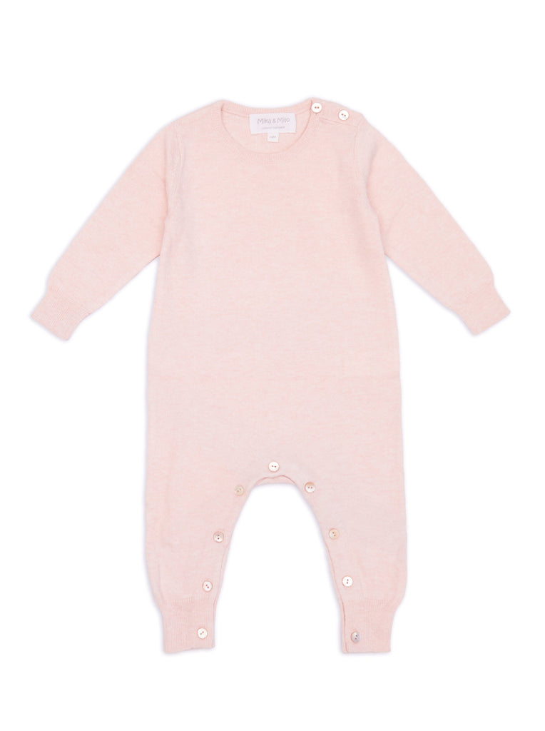 AW24 Angel Onesie | Blush onesie MIKA & MILO   