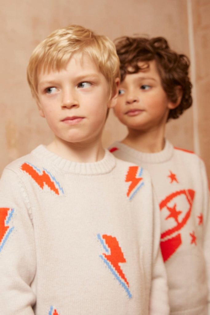 AW24 Bolt Jumper | Chalk Jumper MIKA & MILO   