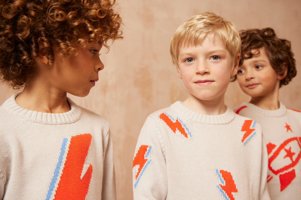 AW24 Bolt Jumper | Chalk Jumper MIKA & MILO   