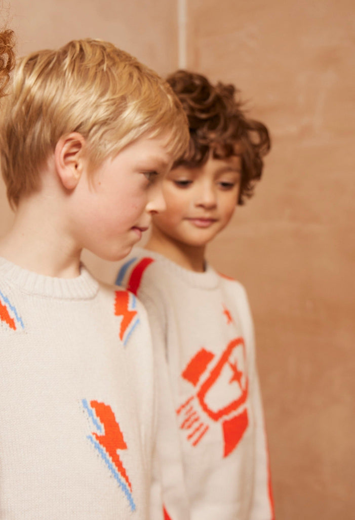 AW24 Bolt Jumper | Chalk Jumper MIKA & MILO   