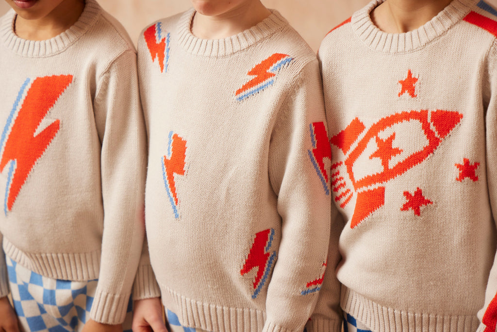 AW24 Bolt Jumper | Chalk Jumper MIKA & MILO   