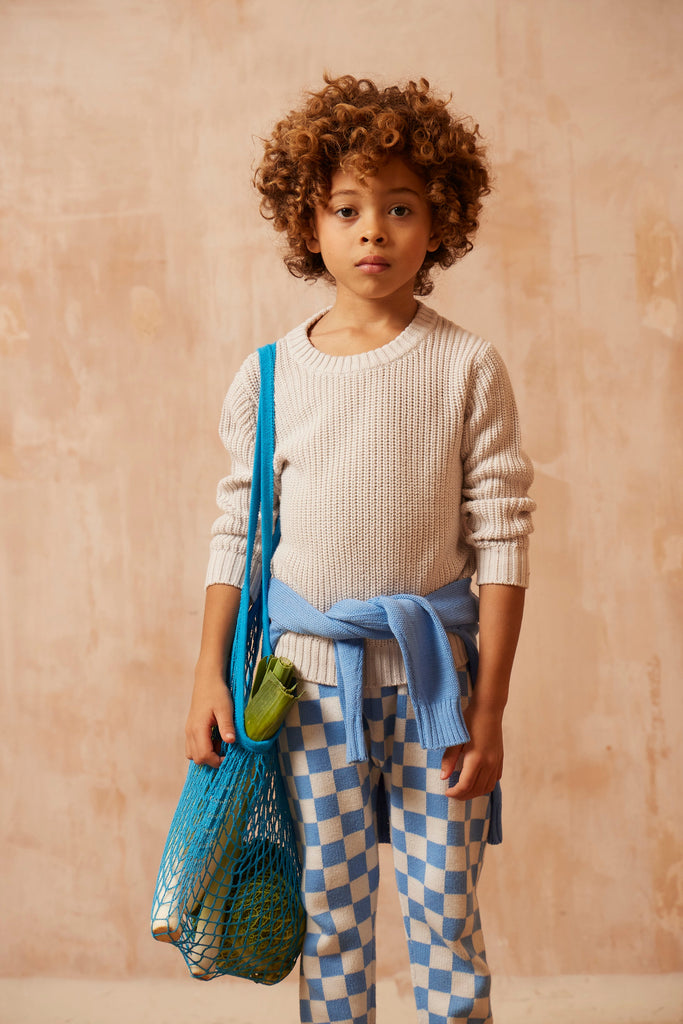 AW24 Fisherman Jumper | Chalk Jumper MIKA & MILO   