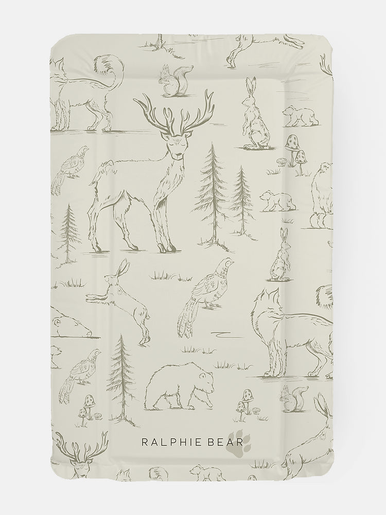 Woodland Table Changing Mat Baby Accessories Ralphie Bear   