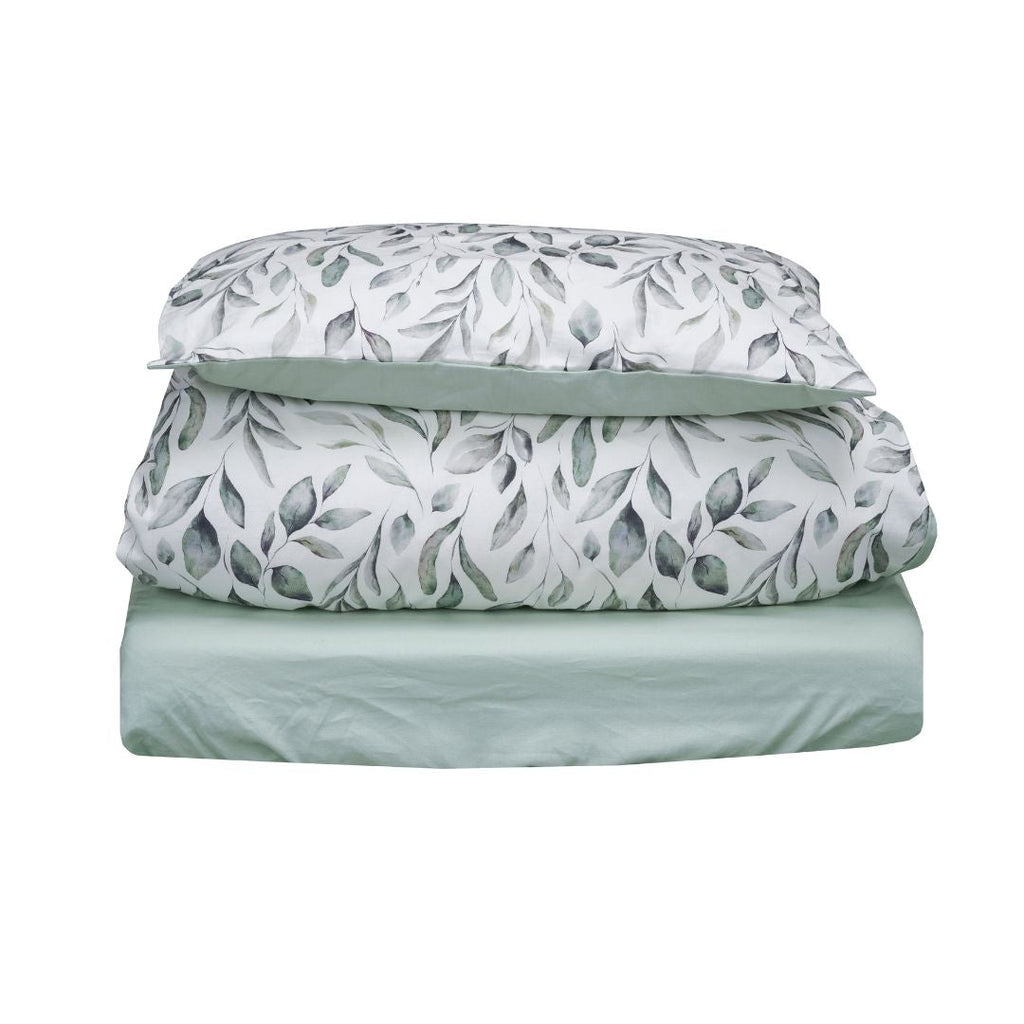 Luxury Cot Bedding Bundle - Waterleaves  Bellamoon   