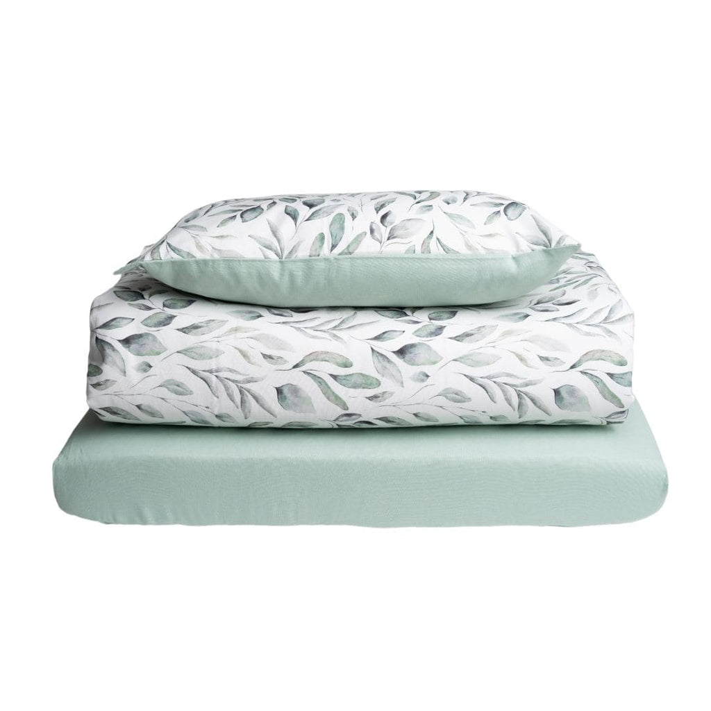 Luxury Cot Bedding Bundle - Waterleaves  Bellamoon   