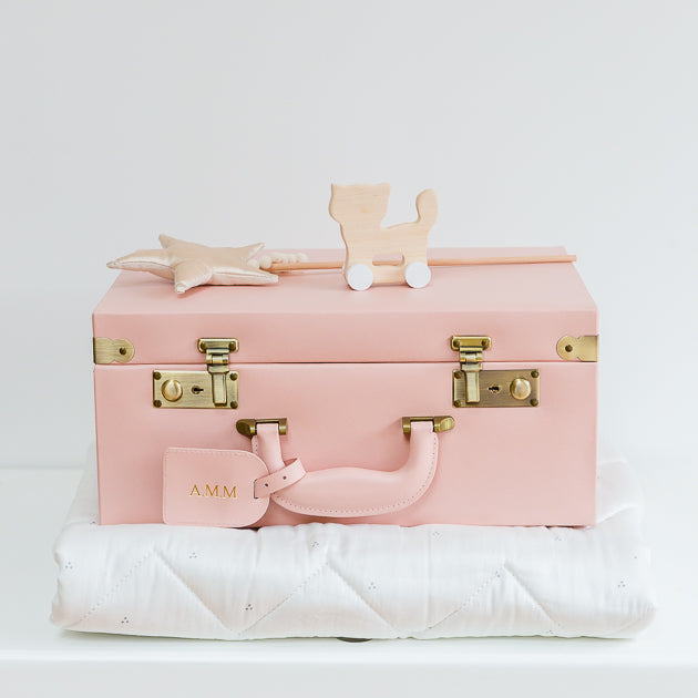 Large Memory Box | Keepsake Case in Blush Pink Case meminio   