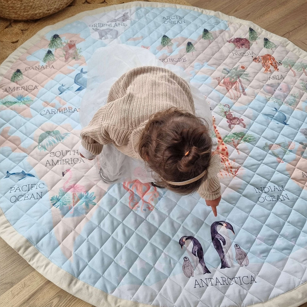 Little Stories All Around the World Reversible Pullaway Play Mat  Something a bit Different   