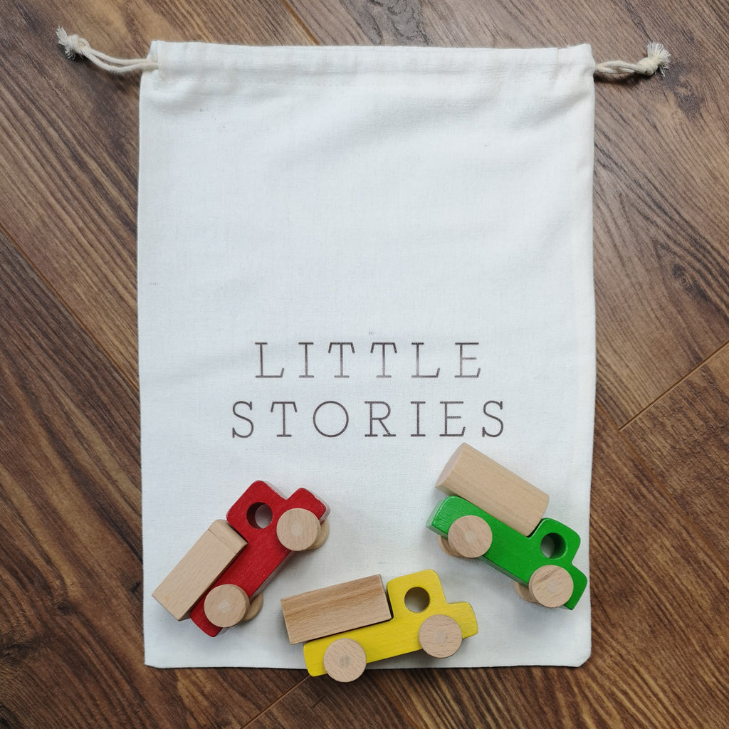 Set Of 3 Wooden Toy Trucks  Something a bit Different   