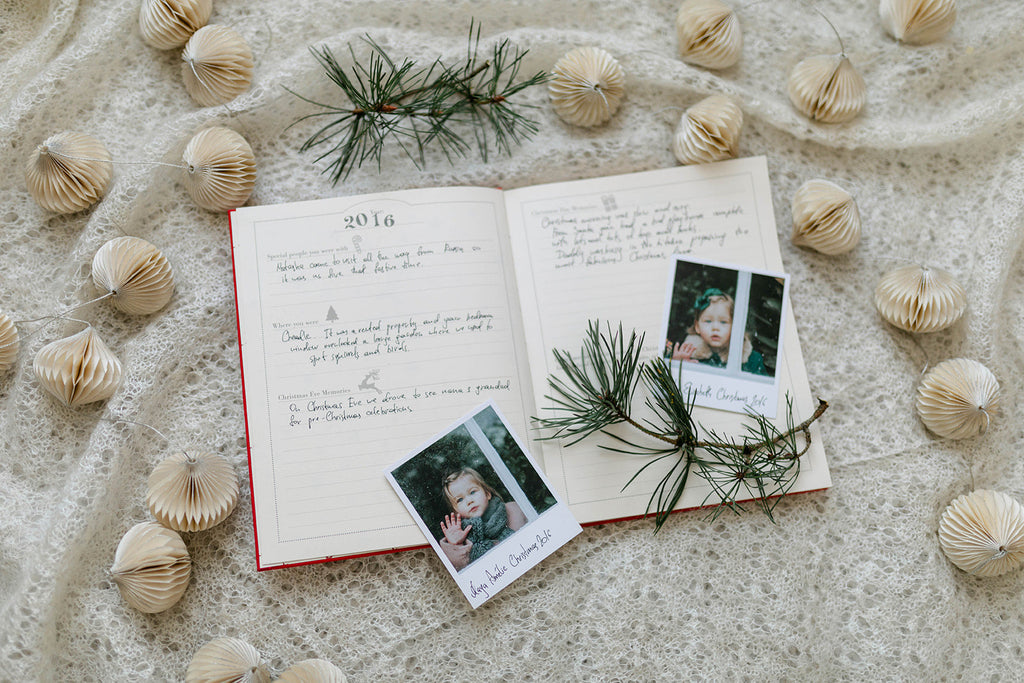 Our Christmas Stories in Red Journal meminio   