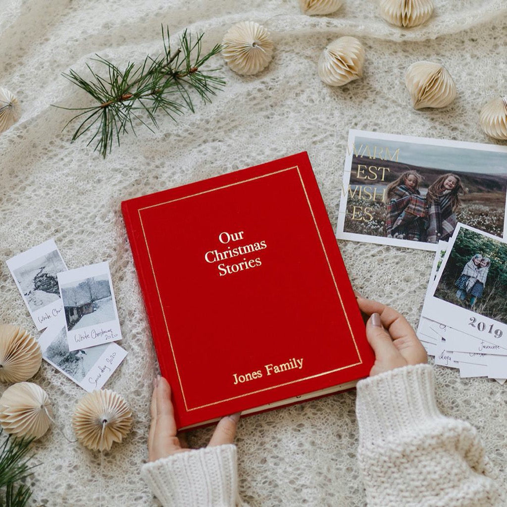 Our Christmas Stories in Red Journal meminio   