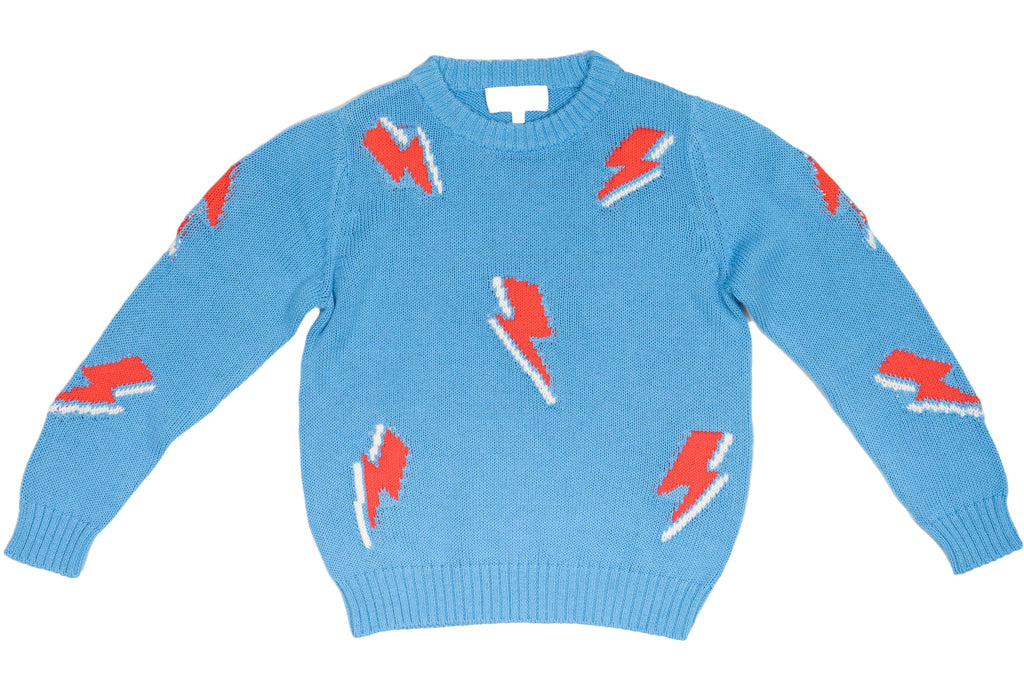 AW24 Bolt Jumper | Azure jumper MIKA & MILO   