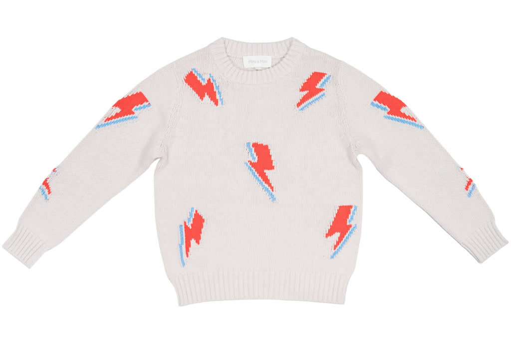 AW24 Bolt Jumper | Chalk Jumper MIKA & MILO   