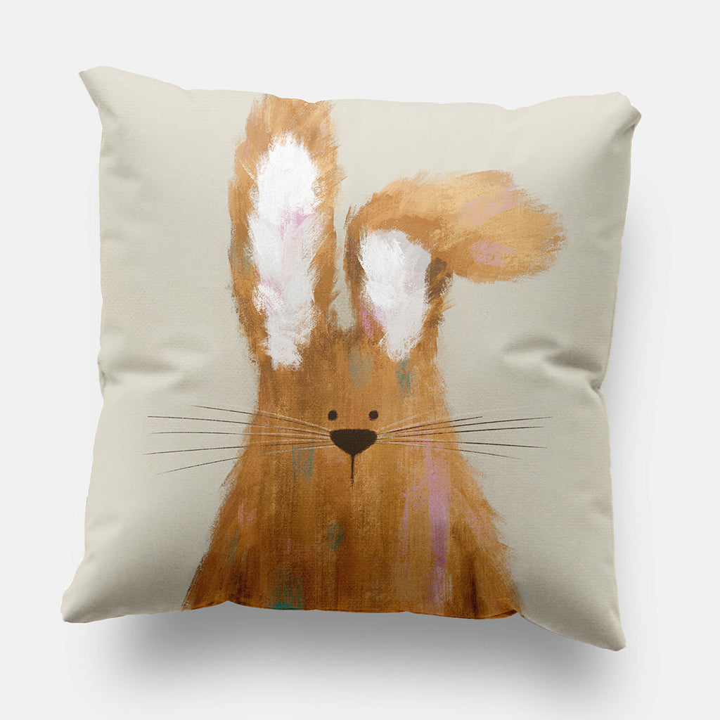 Woodland Bunny Nursery Cushion Cover  Tigercub Prints   