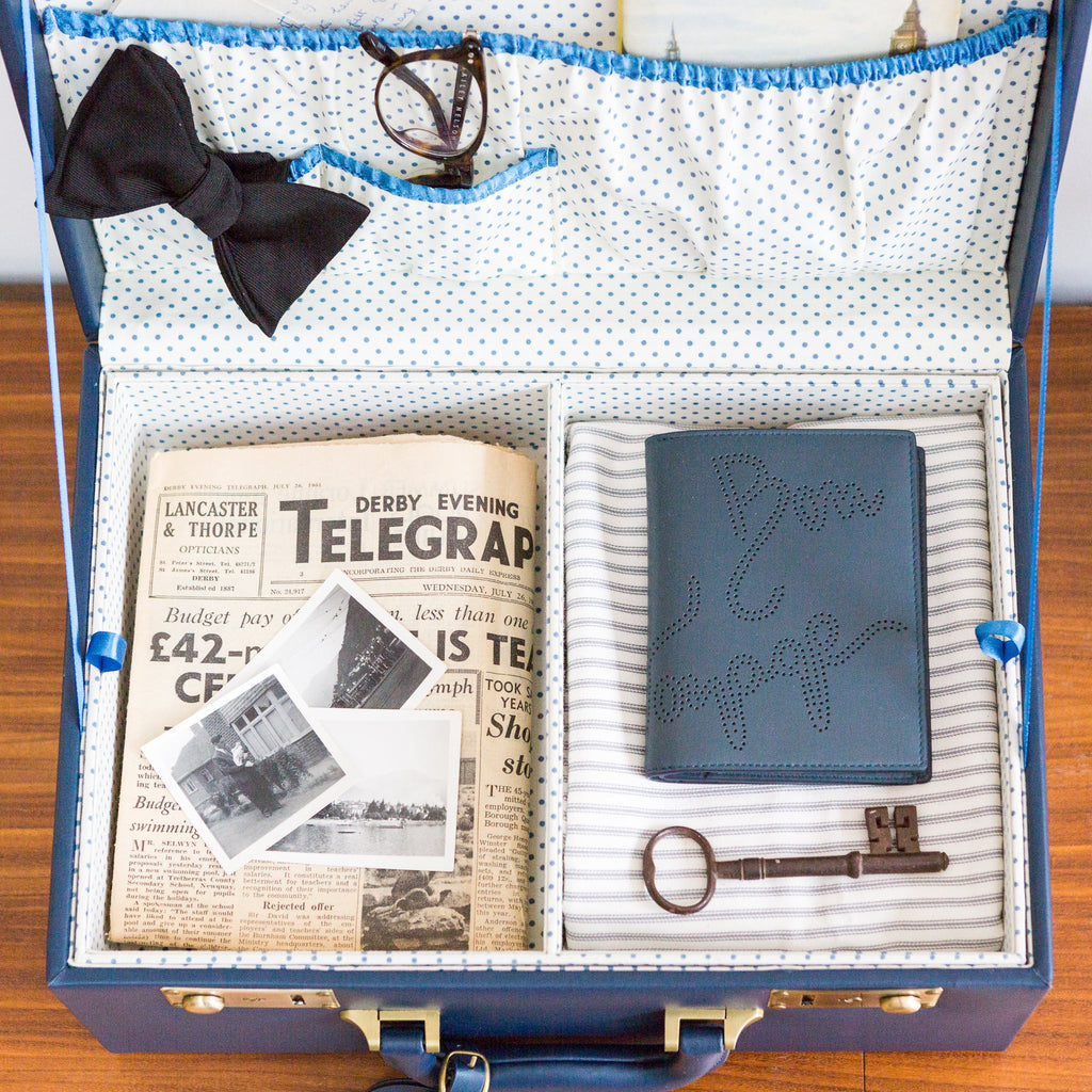 Memory Box | Keepsake Case in Navy Case meminio   