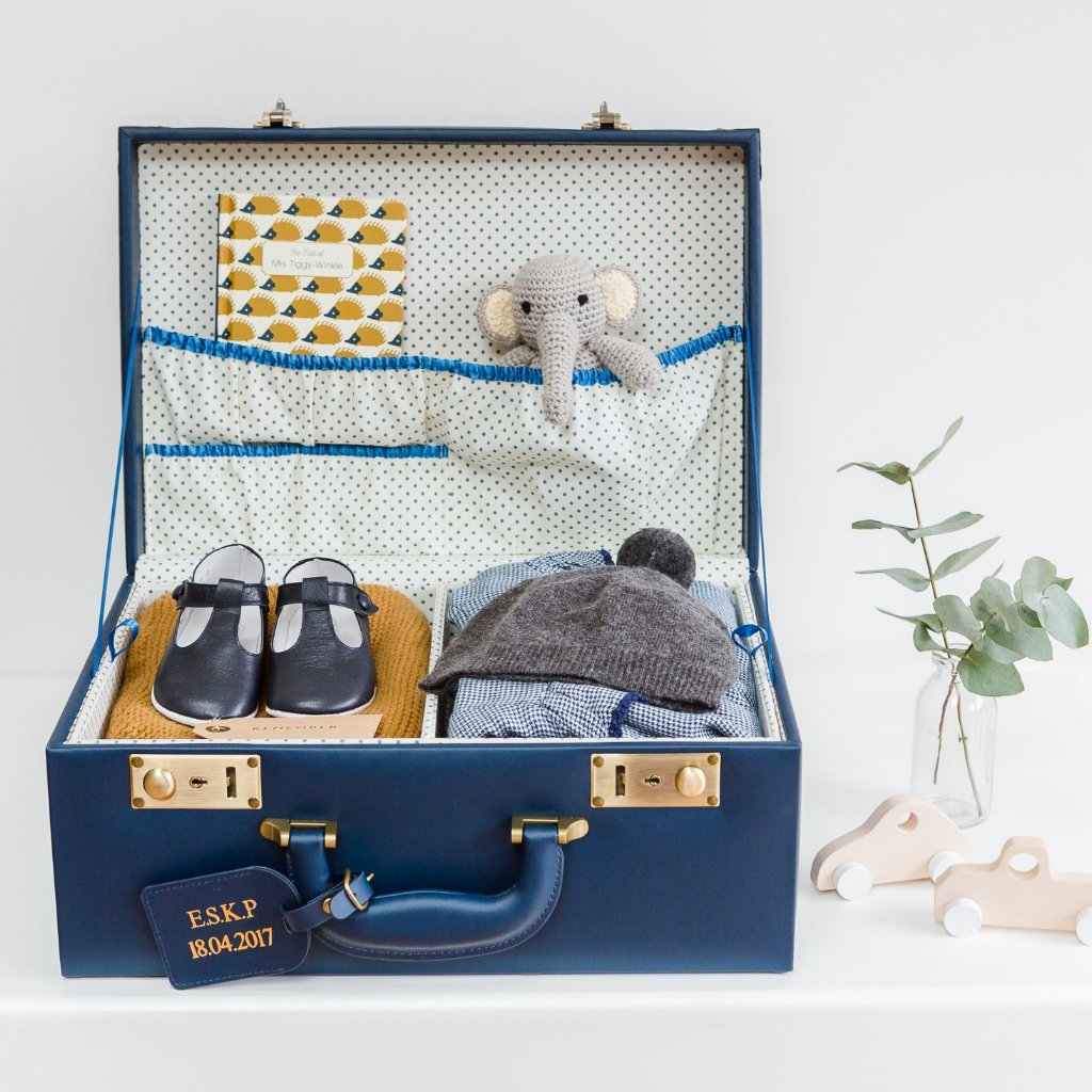 Memory Box | Keepsake Case in Navy Case meminio   