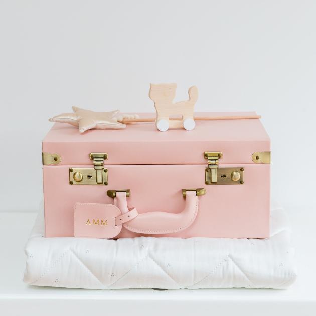 Memory Box | Keepsake Case in Blush Pink Case meminio   