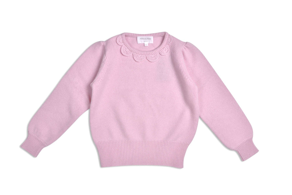 SAMPLE Petal Collar Jumper jumper MIKA & MILO   