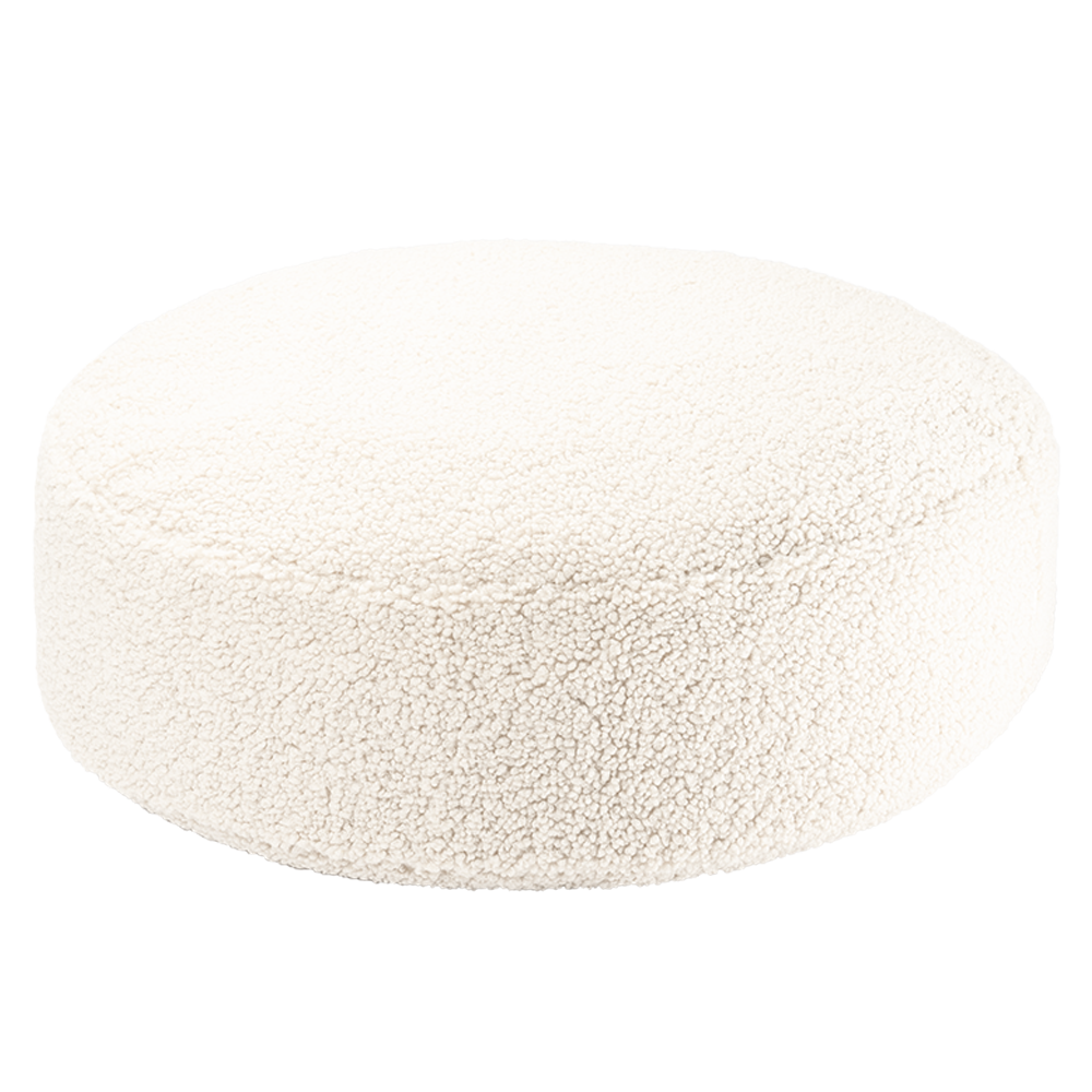 Cream White Ottoman  WigiWama   