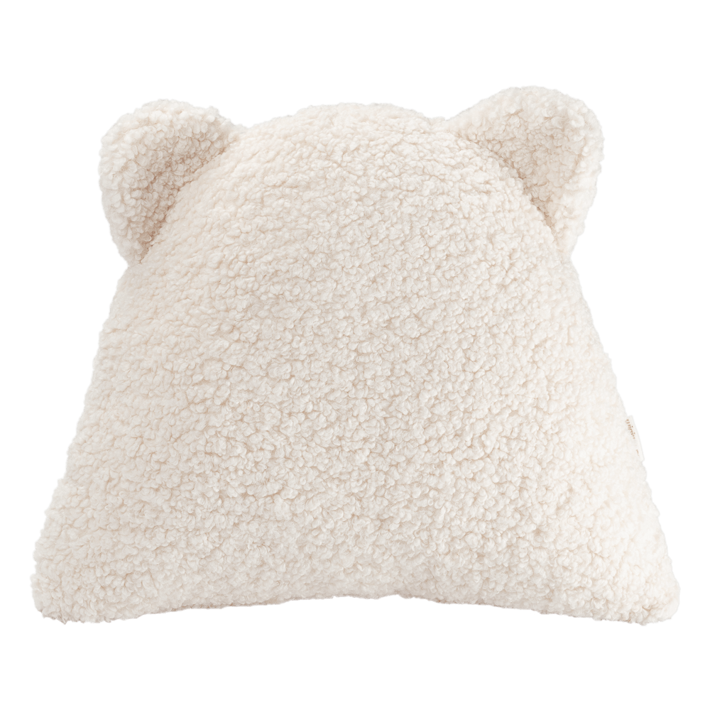 Cream White Bear Cushion  WigiWama   