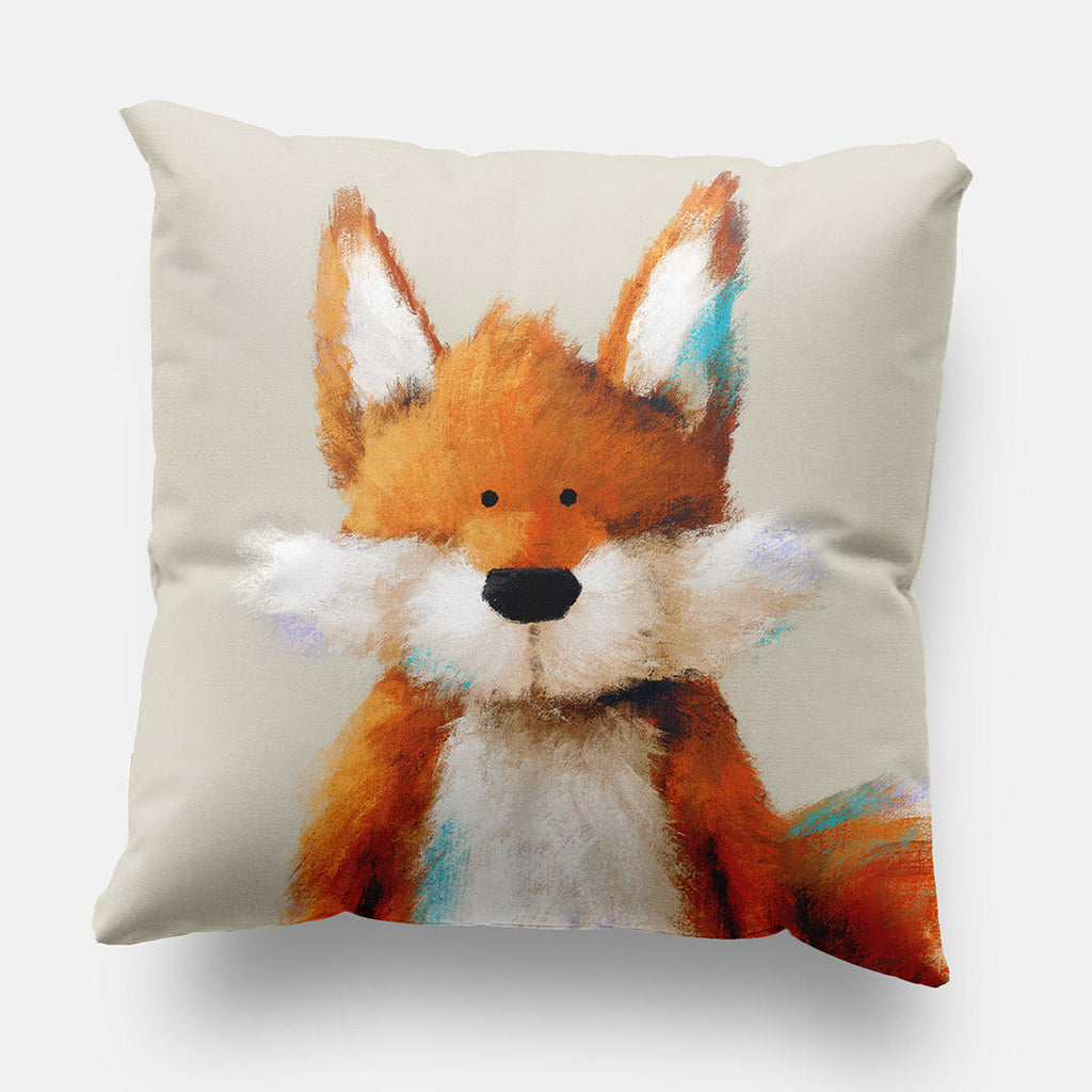 Woodland Fox Nursery Cushion Cover  Tigercub Prints   