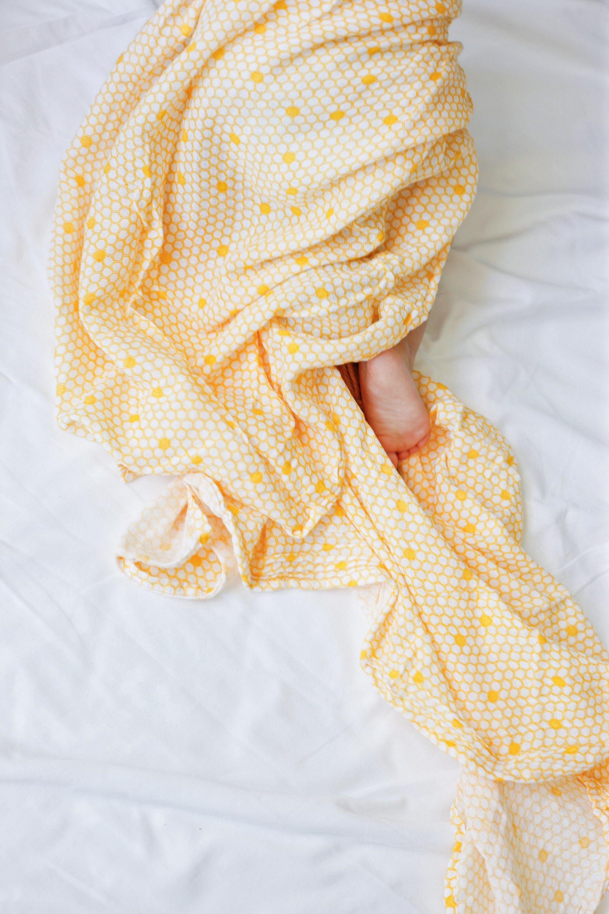 Organic swaddle outlet set