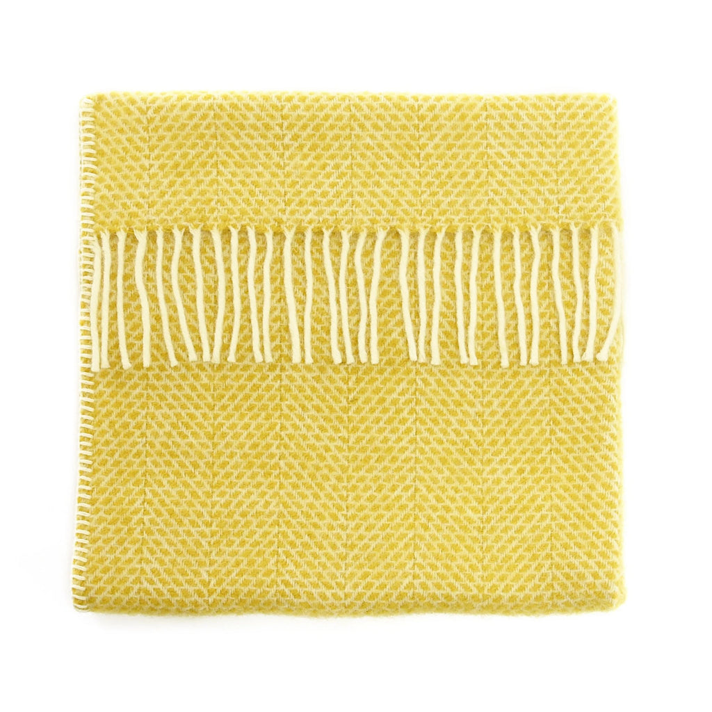 Tweedmill Yellow Pram Blanket blanket Something a bit Different