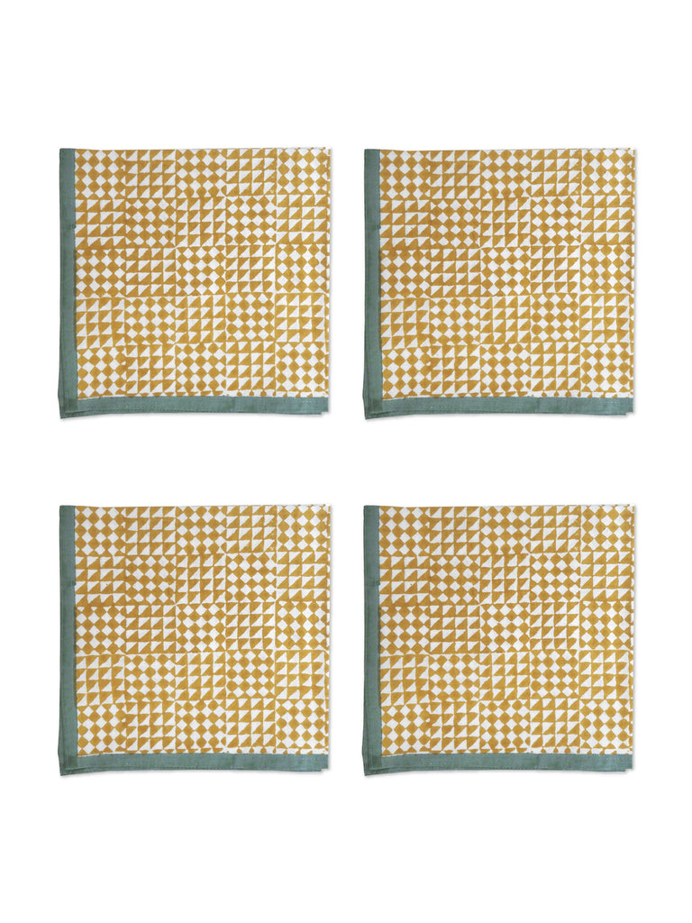 Table Napkins - Tribeca (Set of 4) Napkins Malabar Baby   