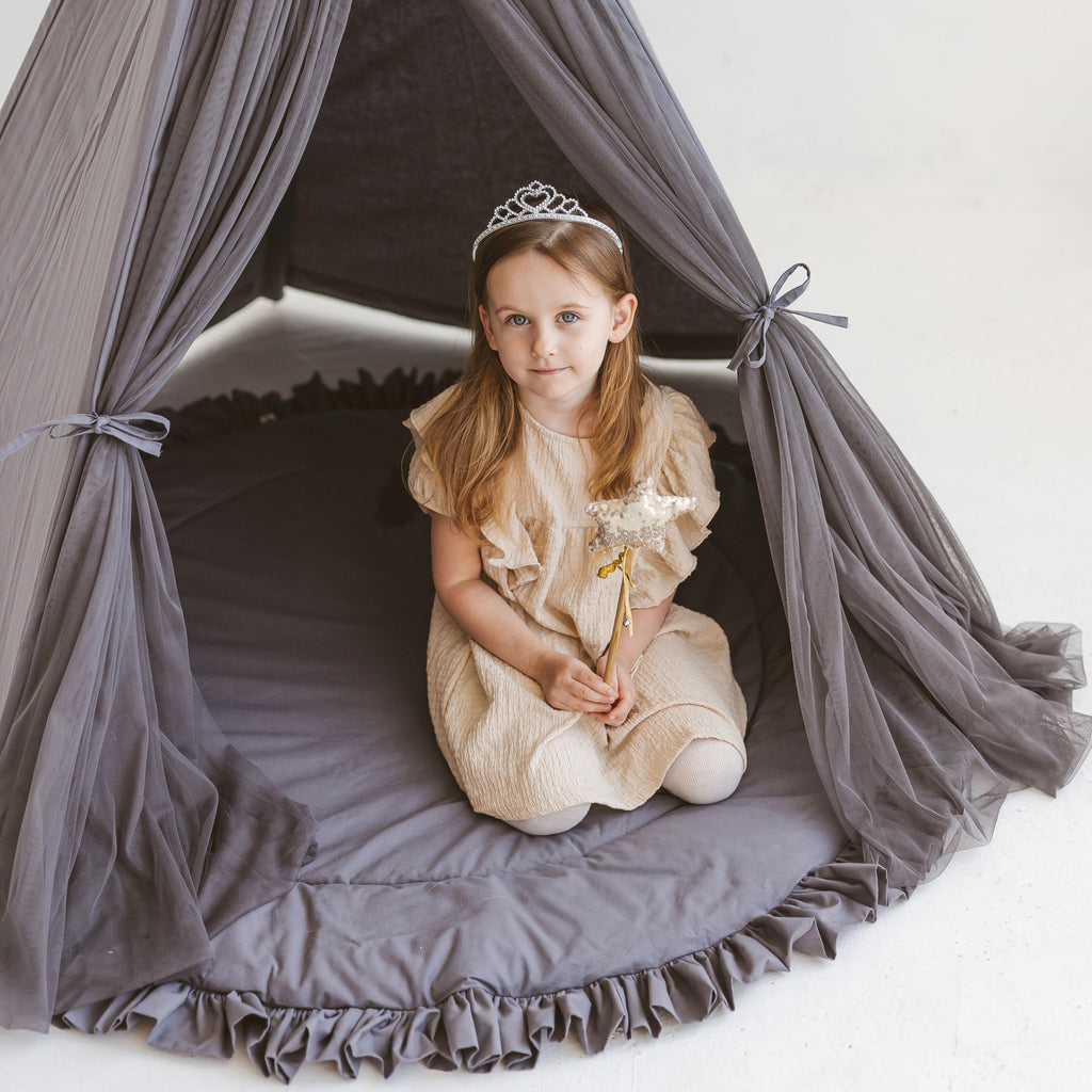 MINICAMP Fairy Kids Play Tent in Grey  minicamp   