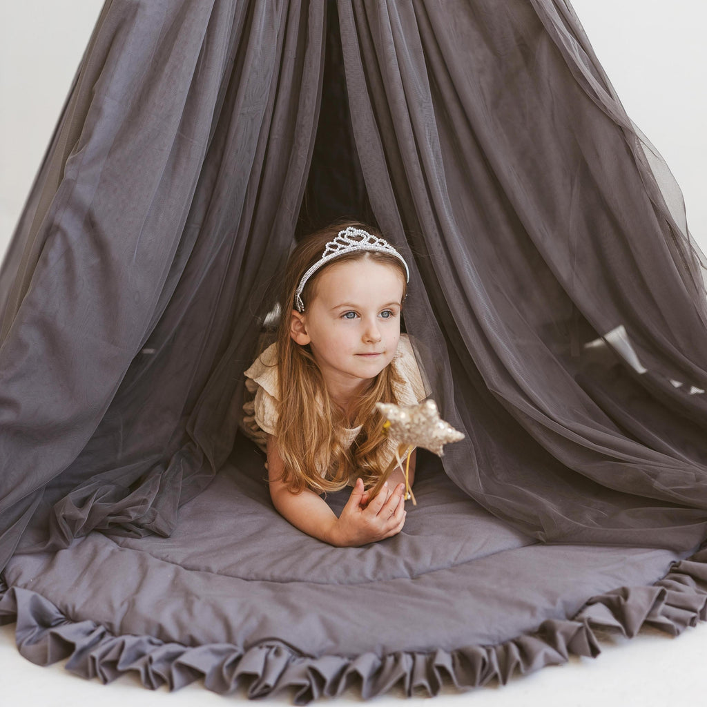 MINICAMP Fairy Kids Play Tent in Grey  minicamp   