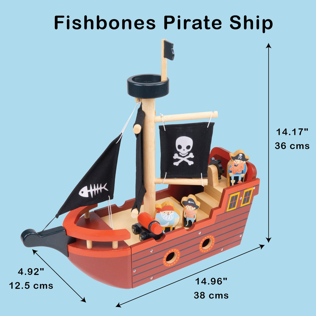 Fishbones Pirate Ship  Mentari   