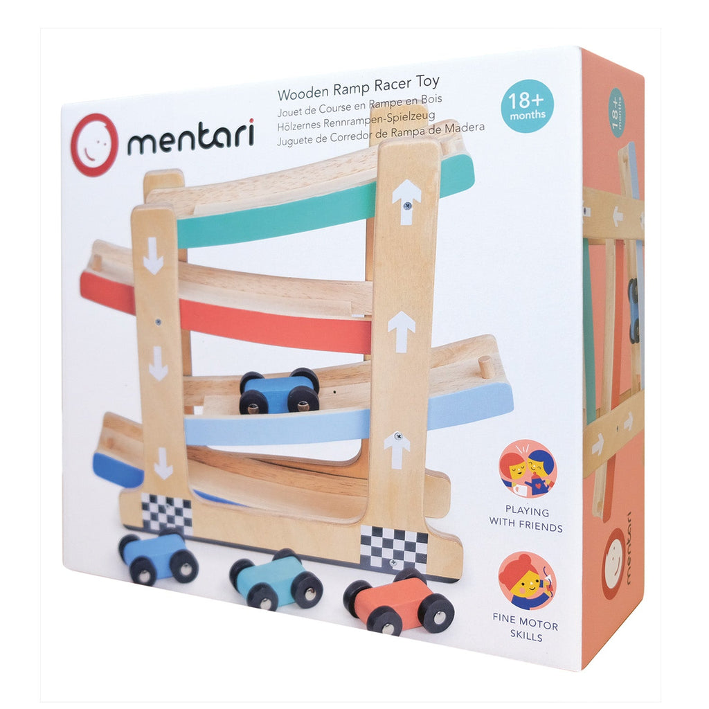 Wooden Ramp Racer Toy  Mentari   