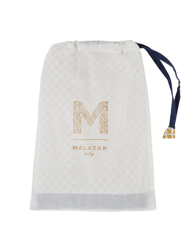 Seminyak Blue Cotton Dohar Bedding Collection Malabar Baby   