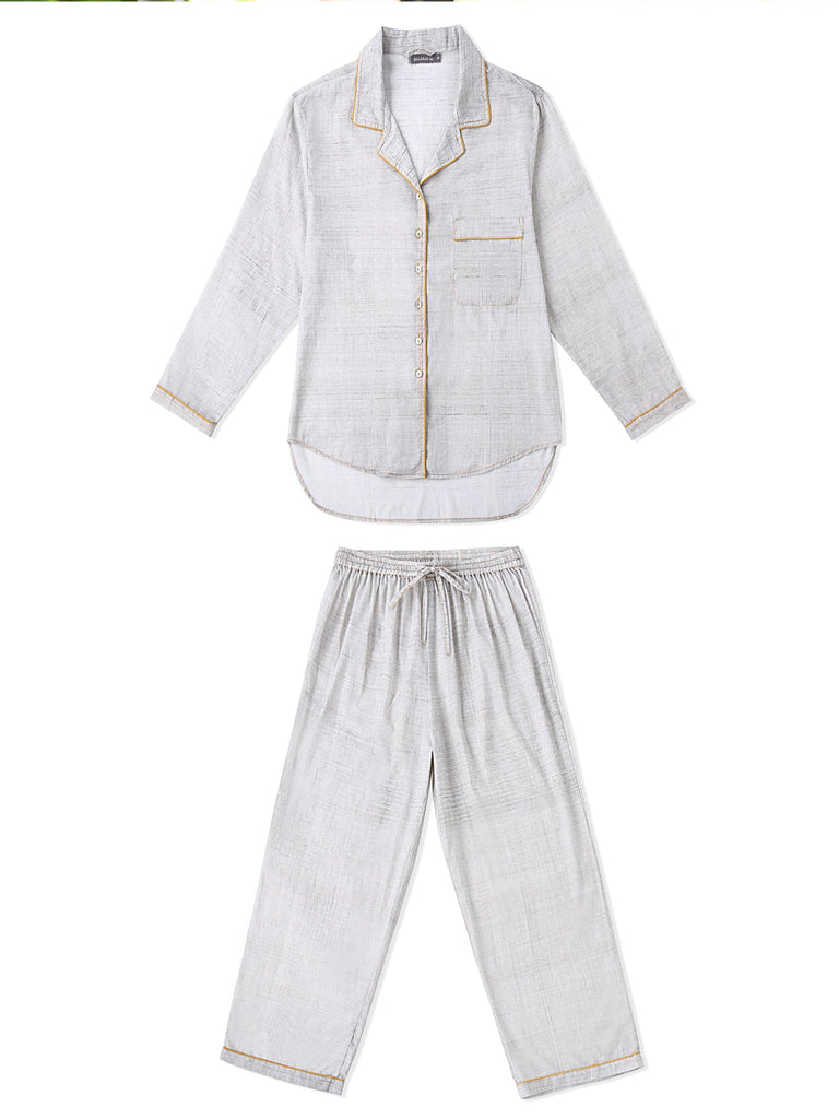 Women's Loungewear PJ Set - Erawan (Grey)  Malabar Baby   