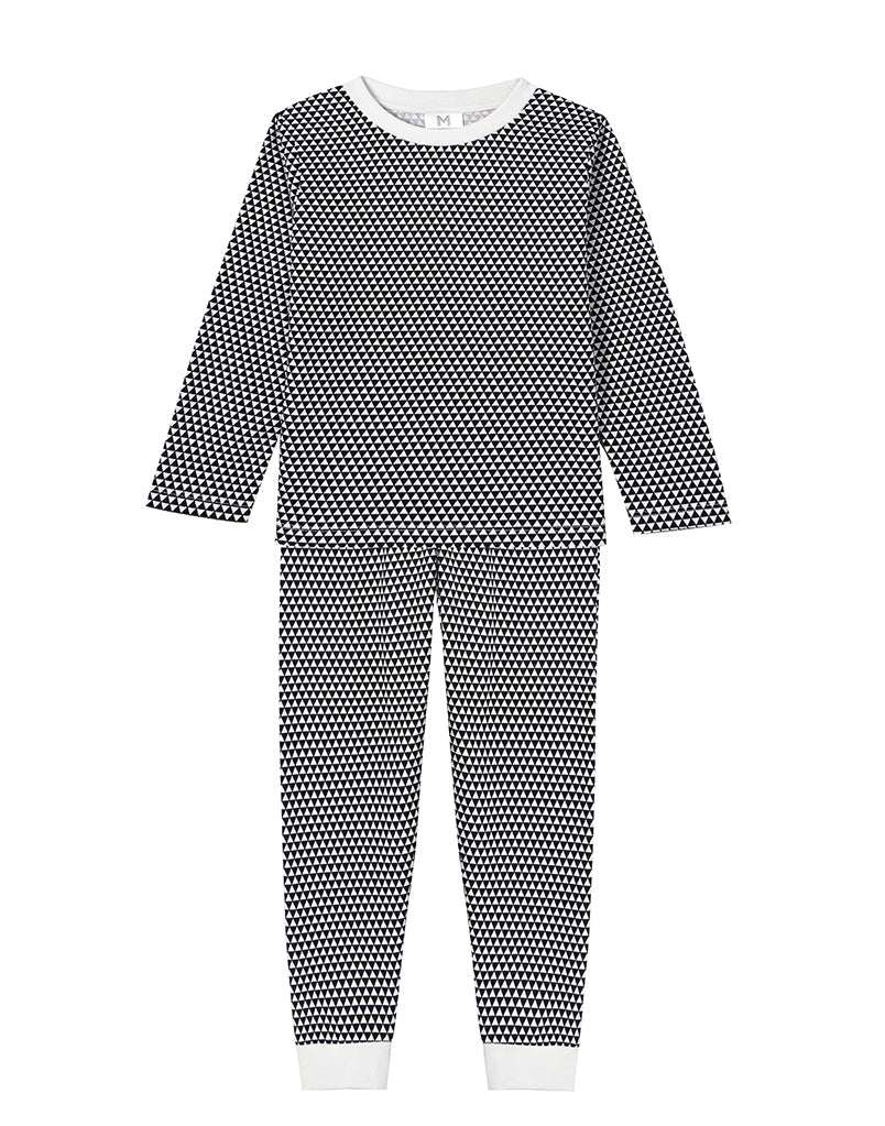 Toddler & Big Kid Cotton Knit PJ Set (Greenwich)  Malabar Baby   