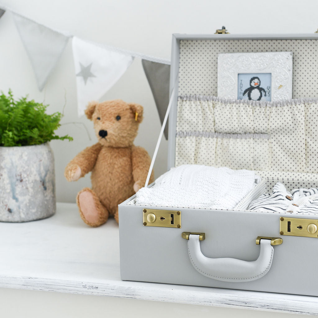 Memory Box | Keepsake Case in Grey Case meminio   