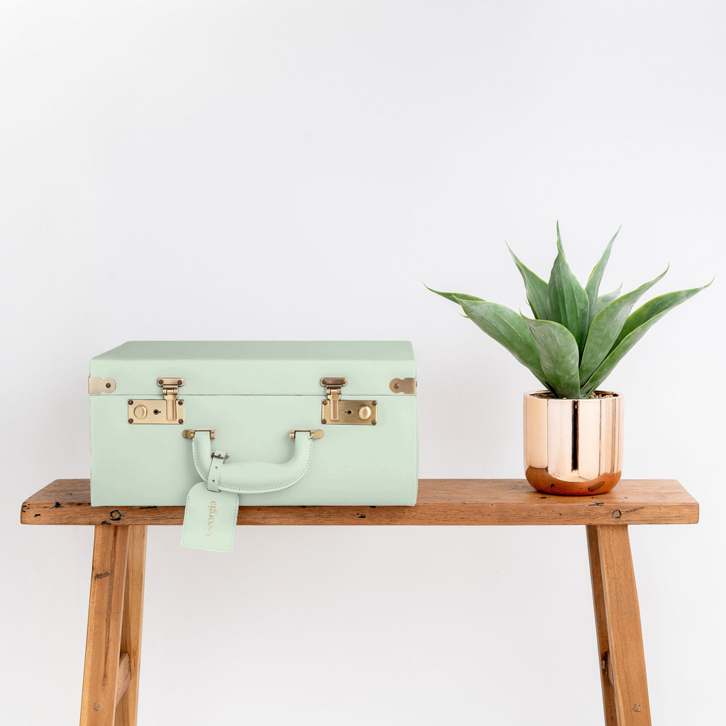 Memory Box | Keepsake Case in Sage Green Case meminio   