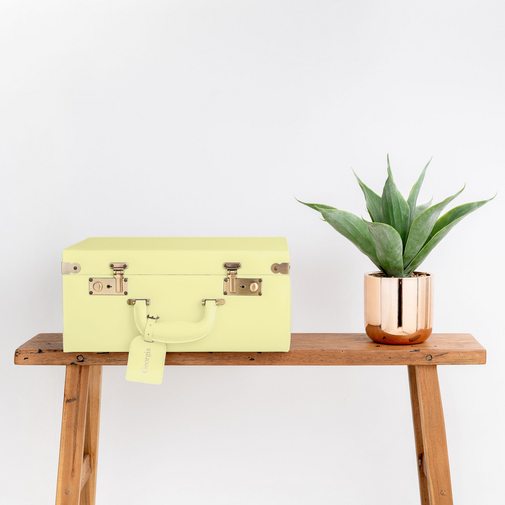 Memory Box | Keepsake Case in Primrose Yellow Case meminio   