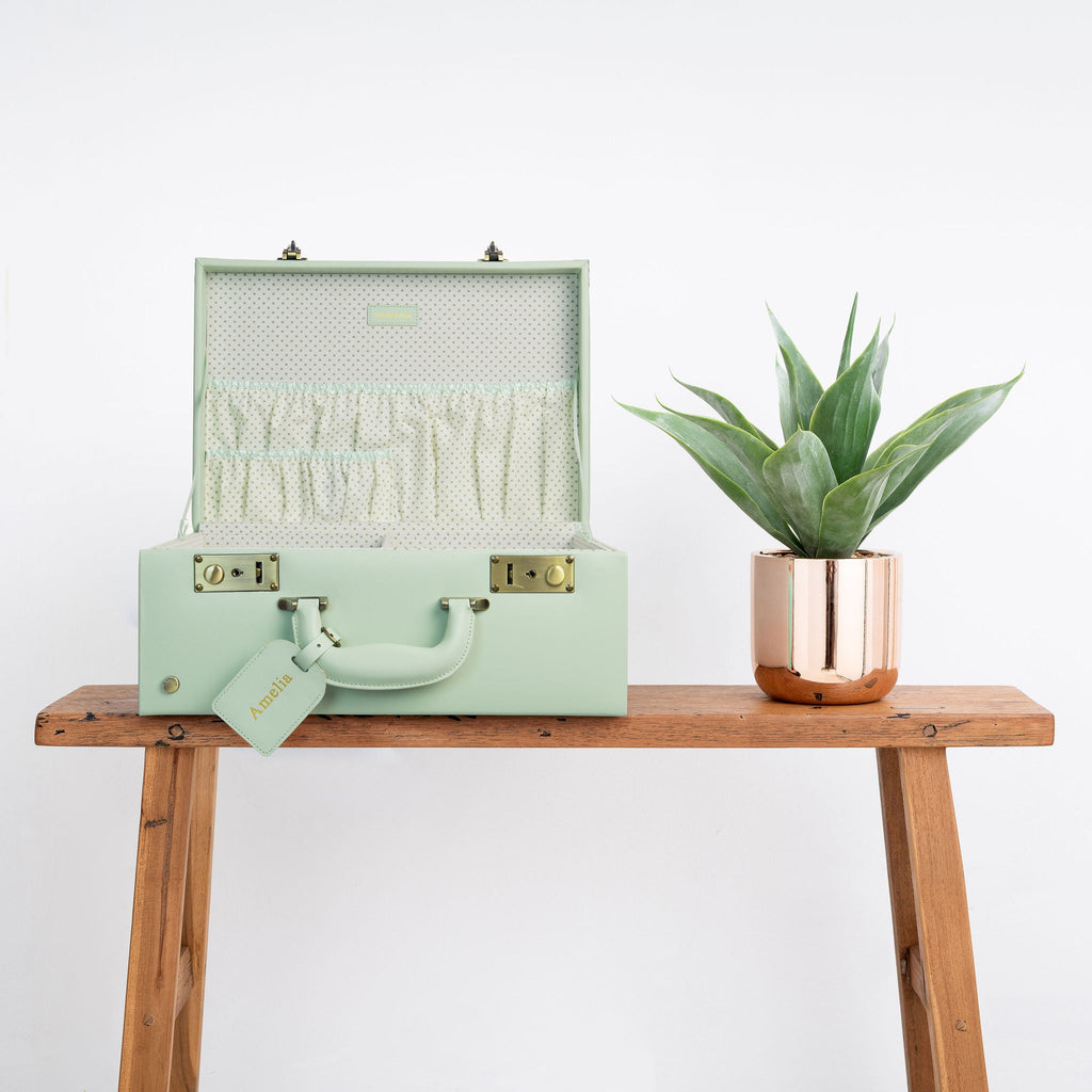 Memory Box | Keepsake Case in Sage Green Case meminio   