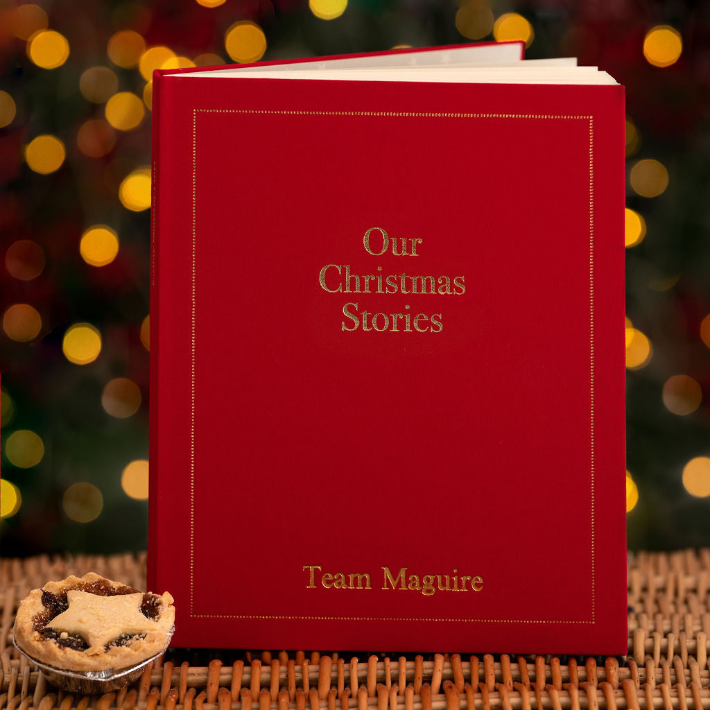 Our Christmas Stories in Red Journal meminio   