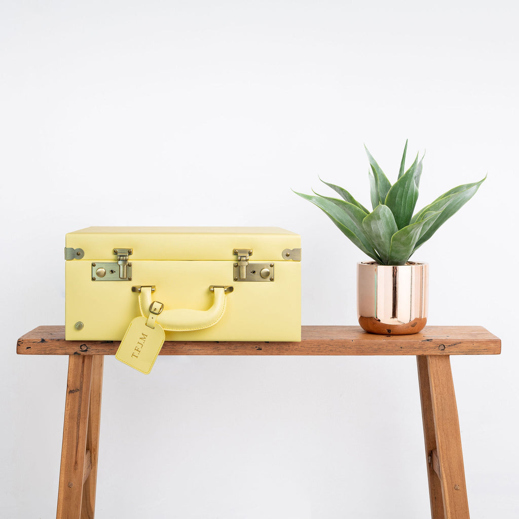 Memory Box | Keepsake Case in Primrose Yellow Case meminio   