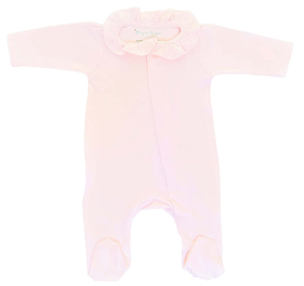 Classic Every Day Pink Ruffle Onesie Babygrow Magnet Mouse   