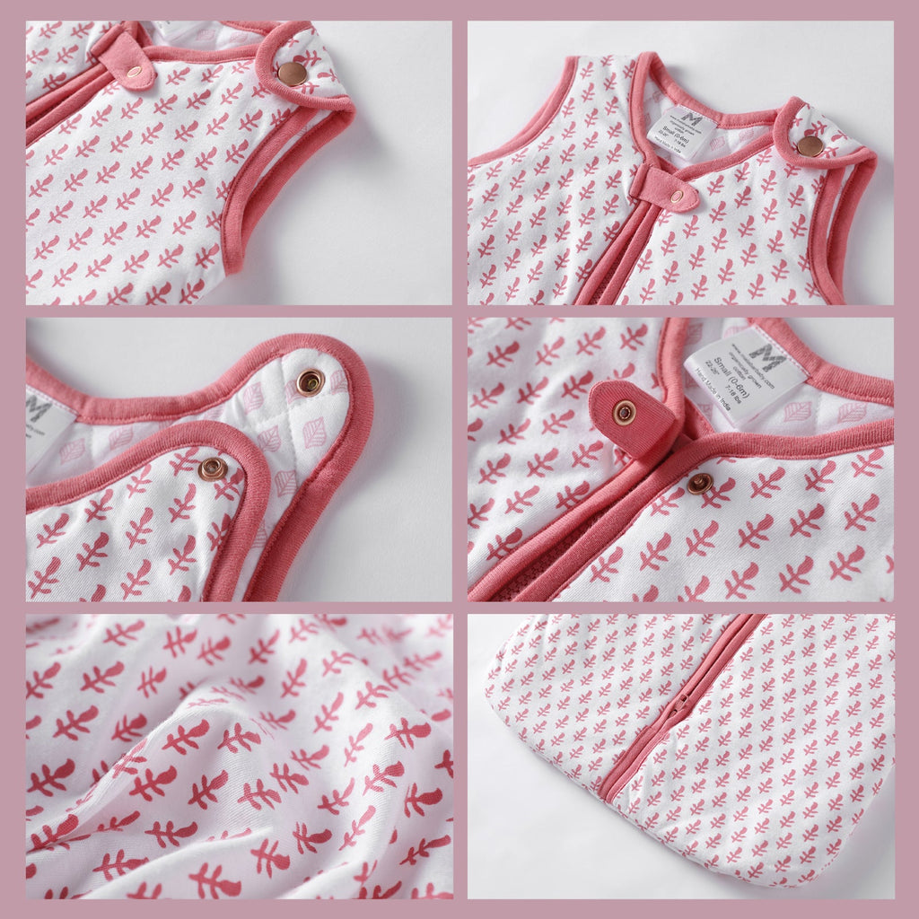 TOG 2.2 (Quilted) - Pink City Wearable Baby Sleep Sack sleepbag Malabar Baby   