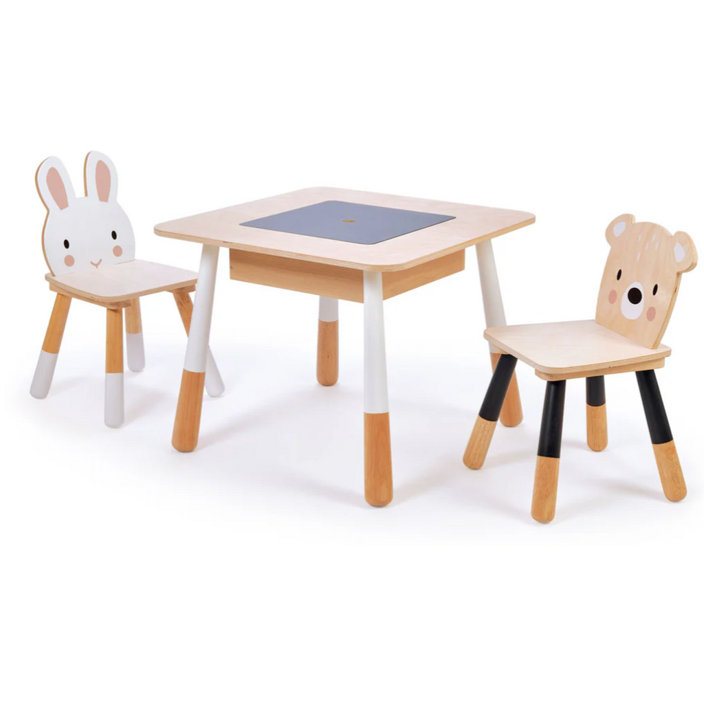 Forest Table and Chairs Bundle wooden furniture Tender Leaf Toys   