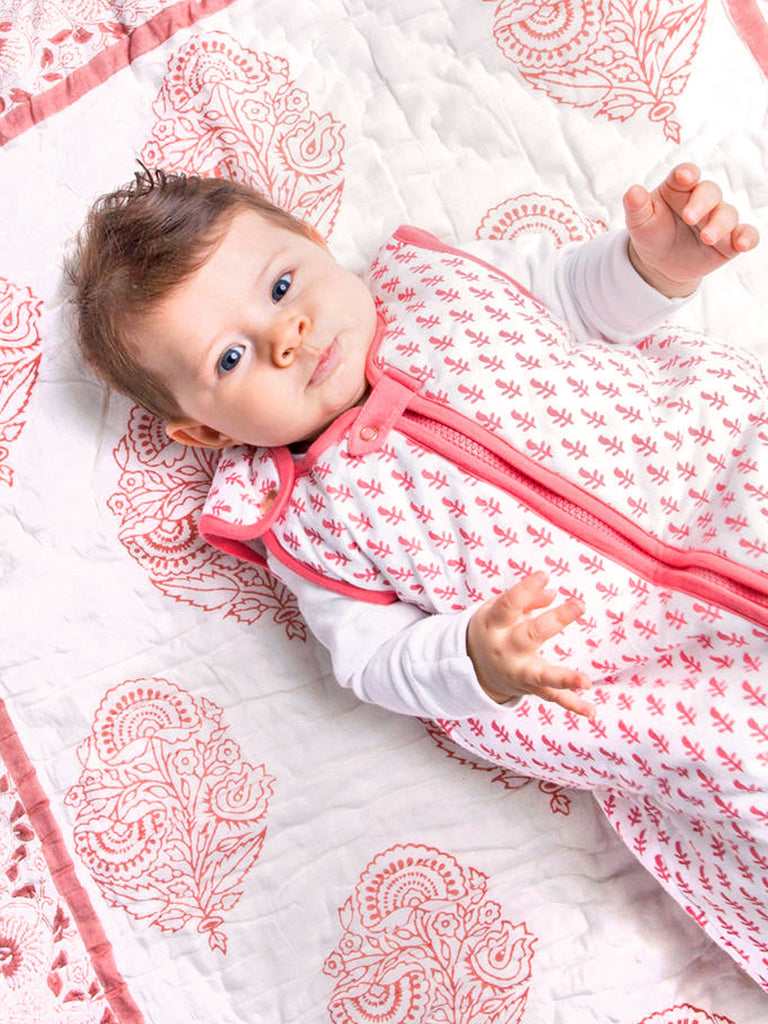 TOG 2.2 (Quilted) - Pink City Wearable Baby Sleep Sack sleepbag Malabar Baby   