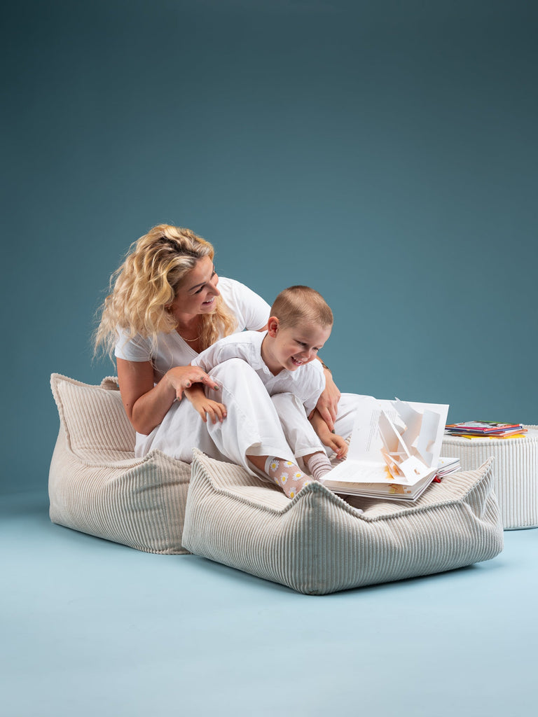 Marshmallow Square Ottoman  WigiWama   