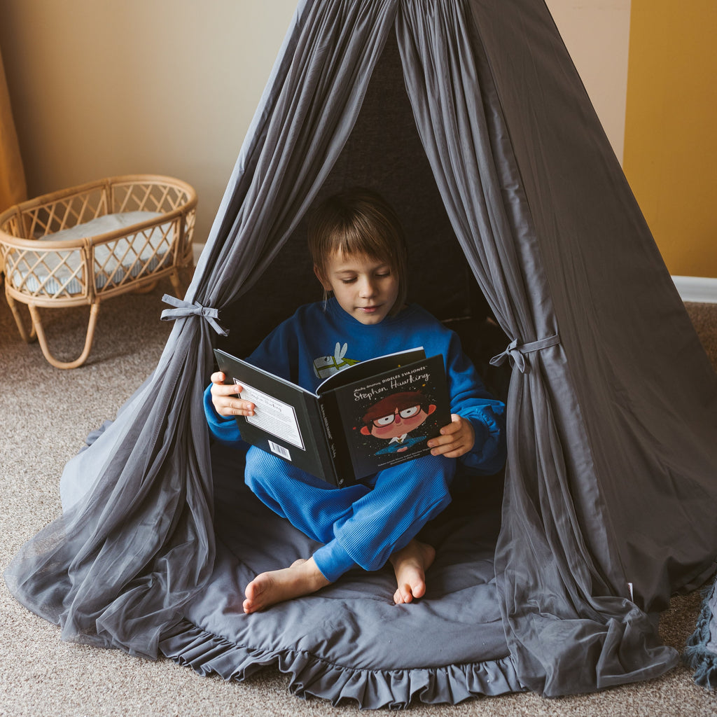 MINICAMP Fairy Kids Play Tent in Grey  minicamp   