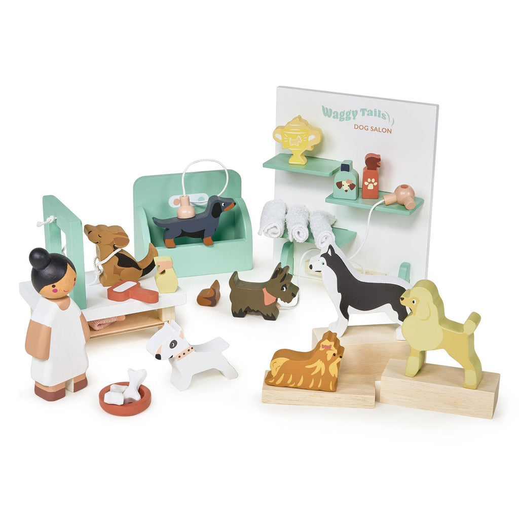 Waggy Tails Dog Salon  Tender Leaf Toys   