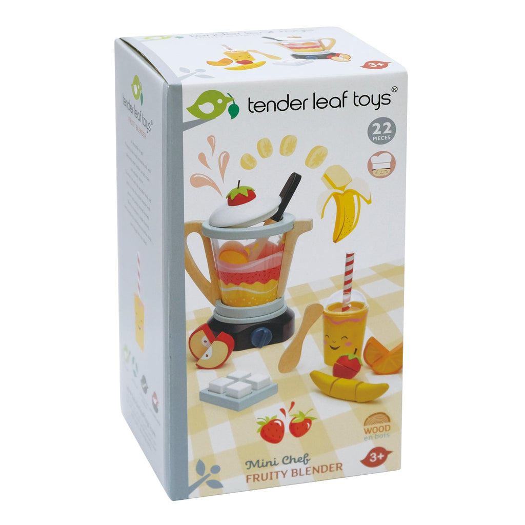 Fruity Blender Wooden pretend play Tender Leaf Toys   